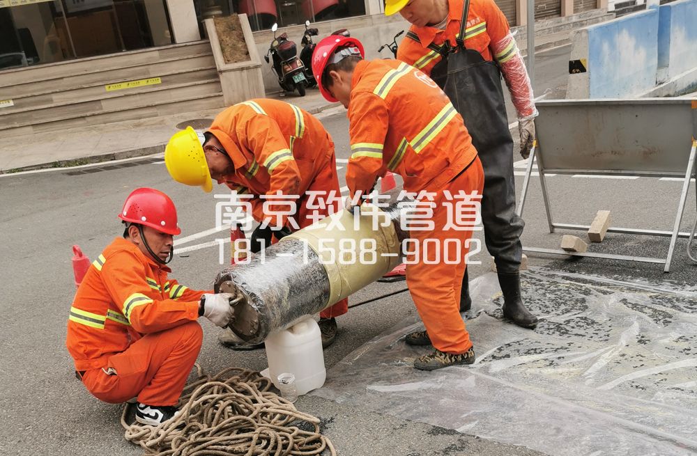 吴边村管道修复